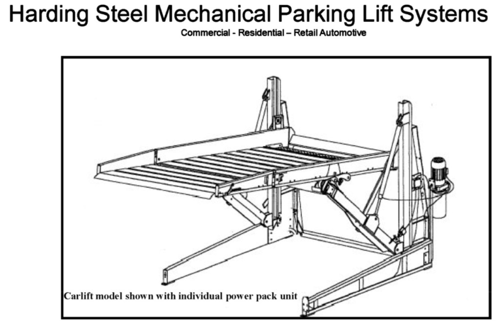 Harding-mechanical-parking-lift